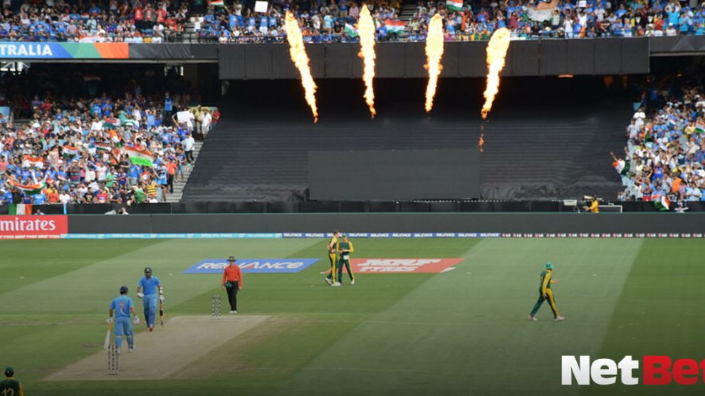 Cricket-Spiel in Durban