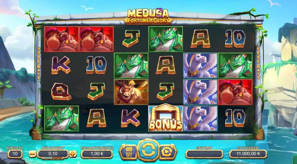 Medusa: Fortune & Glory von Yggdrasil ist das Spiel der Woche auf NetBet!
