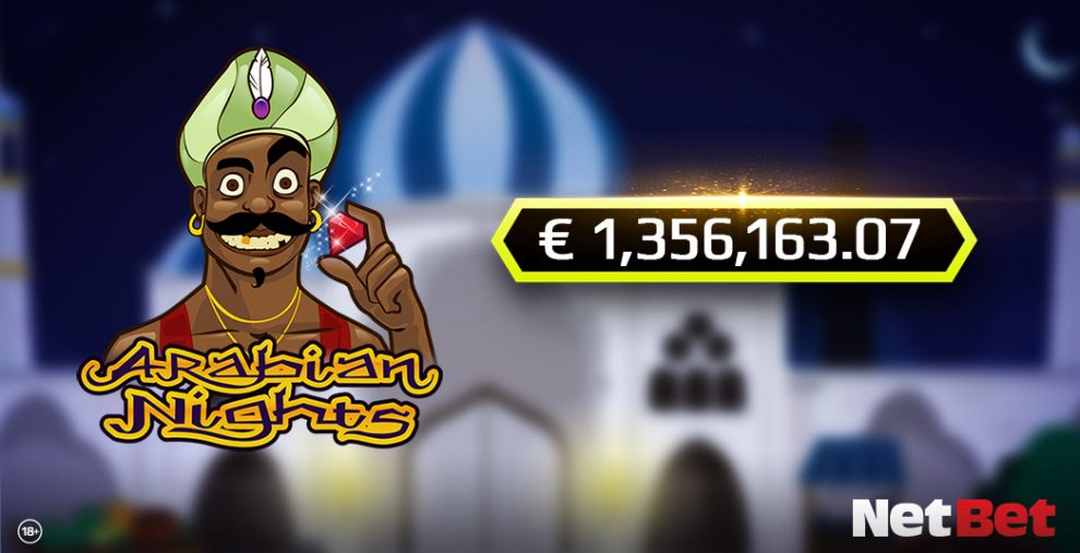 Jackpot-Gewinn Arabian Nights