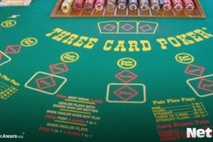 NetBet, Three Card, Tischspiel