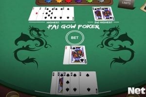 Pai Gow Poker, NetBet, Spiel